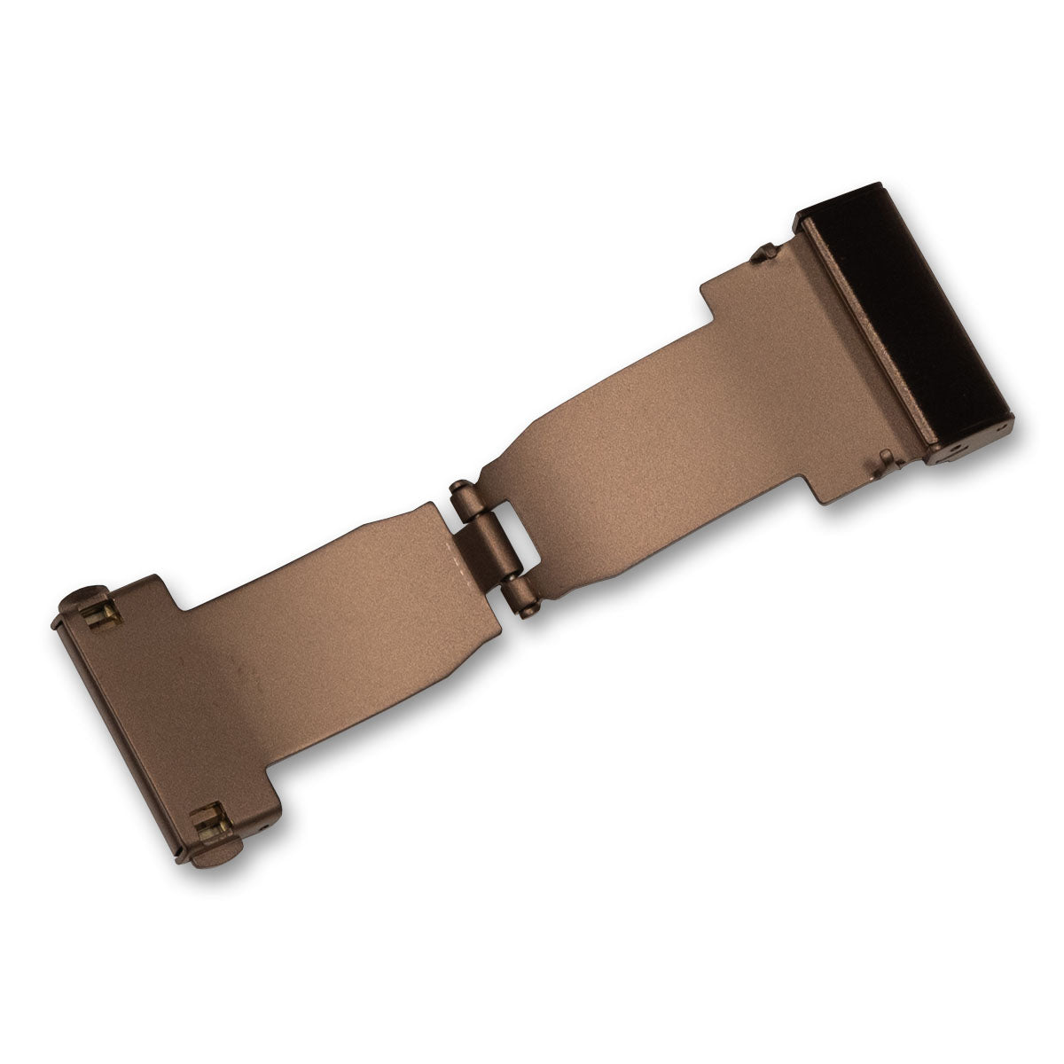 Bronze Colour Watch Strap Buckle Clasp Deployment 18mm 20mm 22mm Steel Band New
